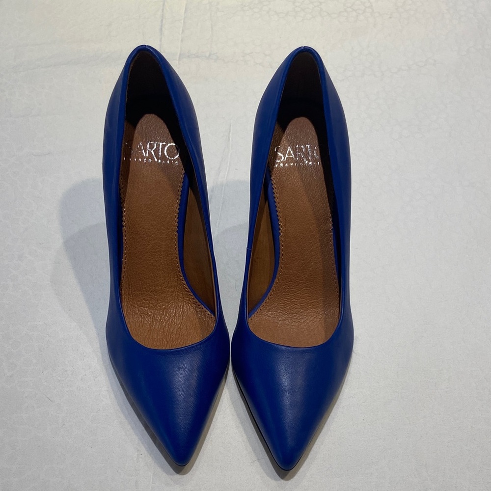 SARTO By Franco Sarto Royal Blue Heels